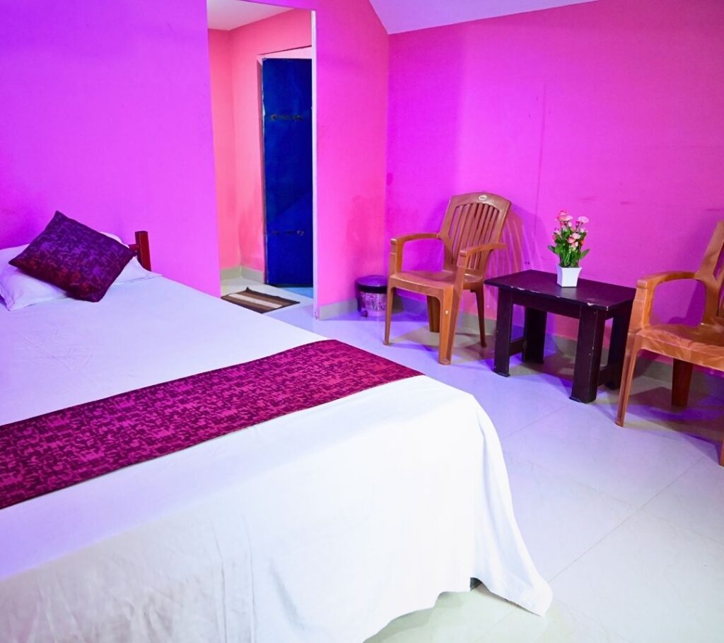 Room with natural view at resort near Tezpur University